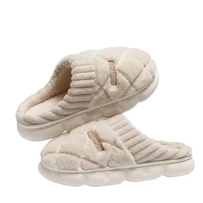 桃印家用情侣棉拖鞋女士