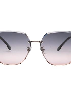 素颜女士墨镜时尚修颜太阳镜