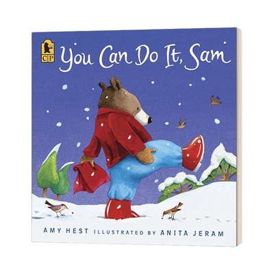 英文原版 You Can Do It, Sam 山姆，你可以的！2-5岁儿童自尊价值观建立成长绘本 Amy Hest 英文版 进口英语原版书籍