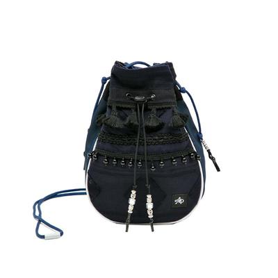 串珠单肩手机袋民族风小圆包