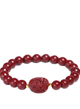 男女本命年朱砂手链本命佛手串