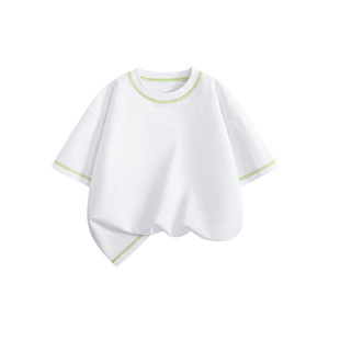 儿童短袖男童2026夏季新款宝宝纯棉A类T恤男孩夏天薄款半袖衫上衣