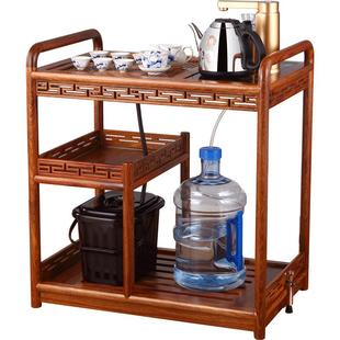 金灶KW-6300C实木茶盘可移动茶车收纳茶台全自动一体茶具套装家用