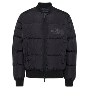 【新品】DSQUARED2/D2次方 2025秋冬男士拉链羽绒服外套上衣