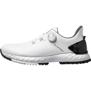 PGM 高尔夫鞋男款运动球鞋宽版缓震旋钮鞋带防水防滑休闲增高鞋