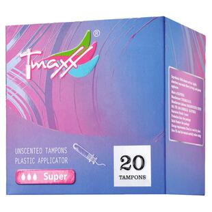 Tmaxx月经棉条卫生巾短导管式卫生棉条姨妈棒防水姨妈巾游泳温泉