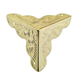 包邮铁制配件古典包角古式边角木盒酒盒边角四边护角家具五金配件