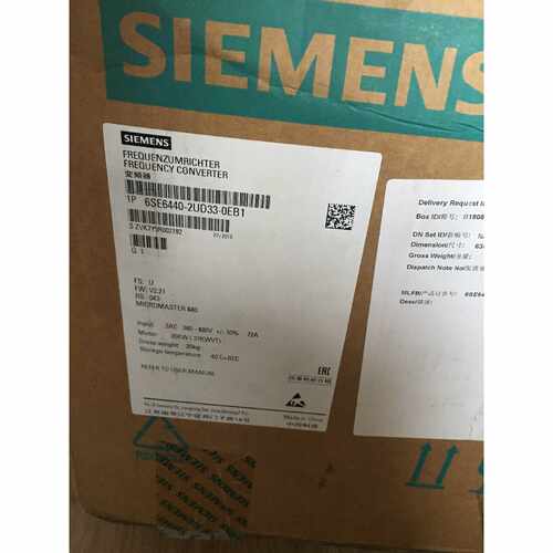 议价6SE6440-2UD33-0EB1MM440变频器 380-480V 无滤波 30kW