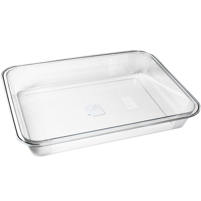 亚克力托盘凉菜盘商用塑料透明盘