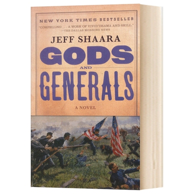 众神与将军 英文原版小说 Gods and Generals 英文版 进口英语书籍