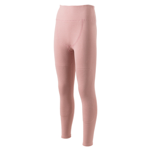 顶瓜瓜保暖裤女加绒加厚高腰暖腹护膝贴片打底裤顶呱呱棉毛单裤冬