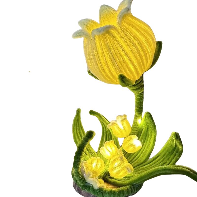 扭扭棒花灯台灯铃兰花小夜灯