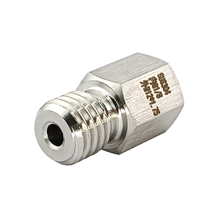 1198.内丝BSP G1/8-外丝M12X1.75不锈钢螺纹转换接头变径 直接