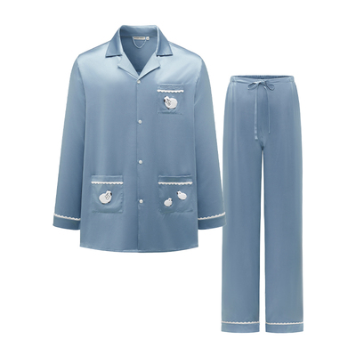 bubu小羊系列NJP真丝睡衣套装