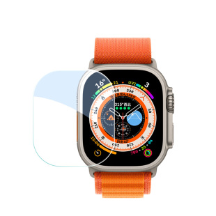 【蓝宝石】蓝猩适用applewatchUltra保护膜ultra3苹果手表2钢化膜applewatch贴49mm钛合金边框1保护壳iwatch