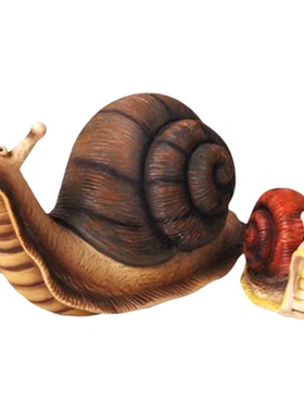 田园装饰品蜗牛创意庭院造景仿真