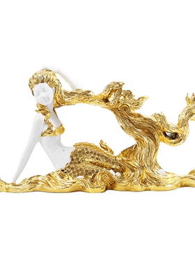 欧式风人物创意客厅电视柜工艺品