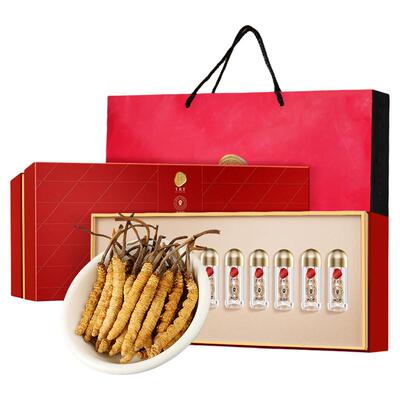 【节日礼盒】北京同仁堂官方正品冬虫夏草50/10g虫草礼盒高档送礼