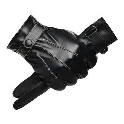 男士PU皮手套朋友防风防水