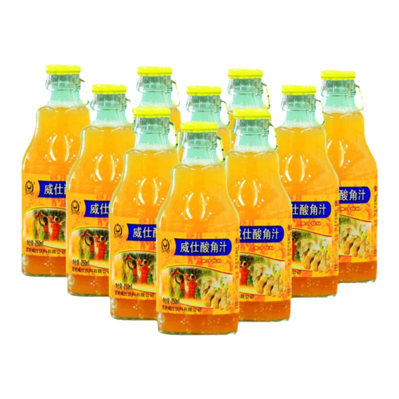 威仕康星新酸角汁饮料果汁饮品云南特产250ml*12瓶量大可批