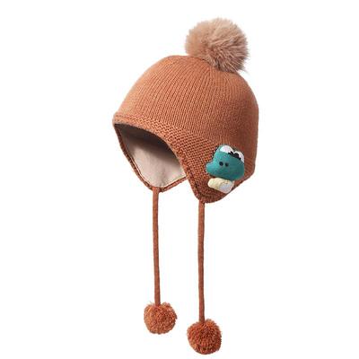 柠檬宝宝儿童帽子秋冬季毛线帽