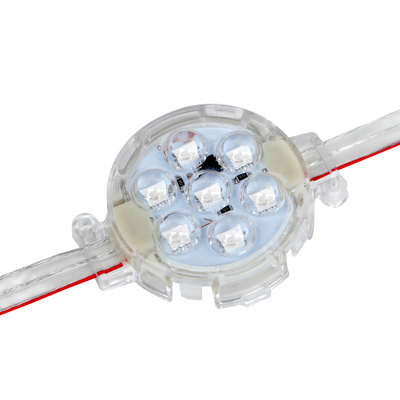 户外防水12V24V点光源全彩跑马灯