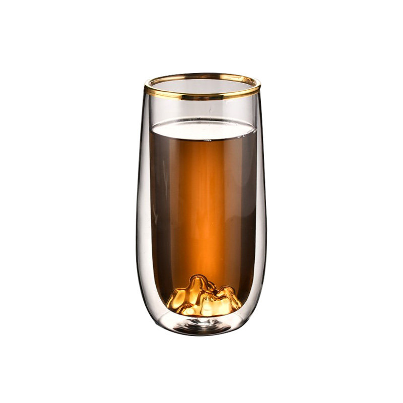 耐热玻璃泡茶杯双层咖啡杯家用