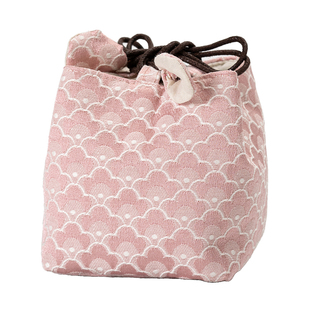 画续随身小茶杯套袋子布袋手提袋主人杯收纳袋旅行户外便携包袋