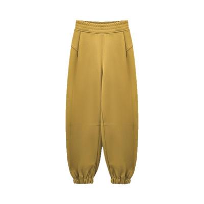 你牛我裤加绒哈伦高腰长裤运动裤