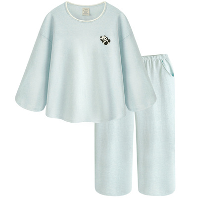 情侣睡衣纯棉女款秋冬A类长袖
