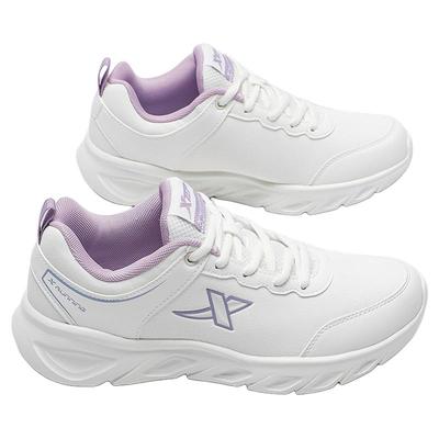 特步女鞋2026新款官方旗舰店正品小白鞋冬季皮面跑步鞋轻便运动鞋