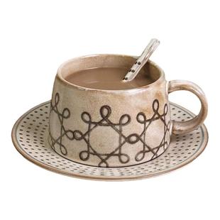 复古设计感礼盒咖啡杯碟套装高级感生日礼物女生实用马克杯伴手礼