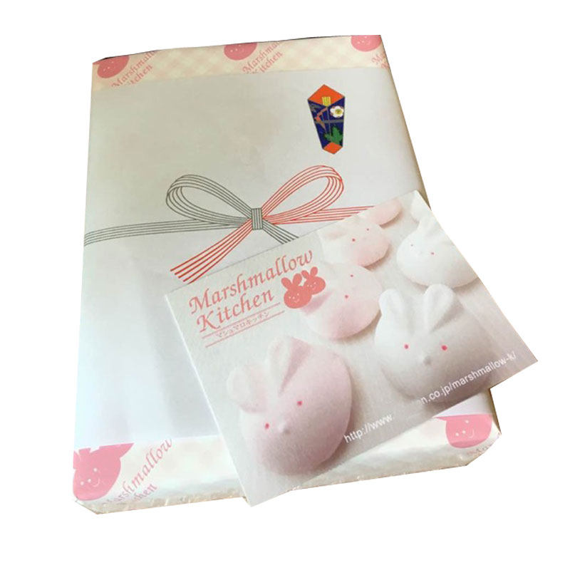 日本直邮大阪marshmallow可爱公仔棉花糖送女友礼物零食礼盒6枚入