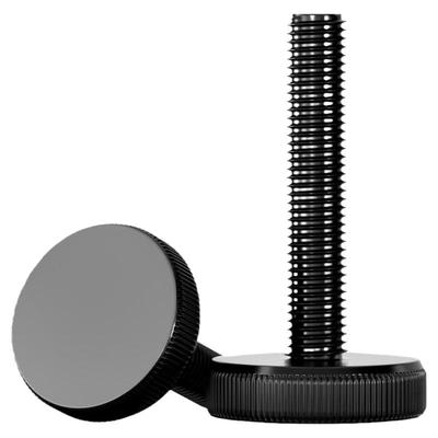 【量贩批发】黑色平头手拧螺丝