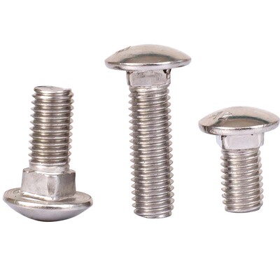 304不锈钢马车螺丝小头马车螺栓