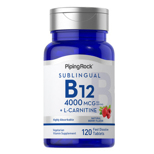 维生素B12左旋肉碱正品甲钴胺营养神经疲劳修复官方旗舰店100进口