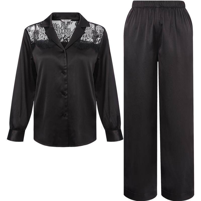 音儿法式浪漫蕾丝家居服套装睡衣