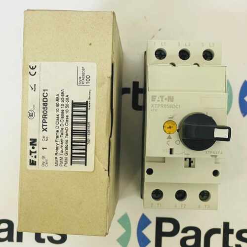 EATON XTPR058DC1 Manual Motor Protector 50-58A 3 Pole