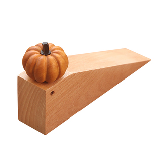 创意实木可爱水果创意胡桃木门塞门档门阻防撞顶门器防风防夹手