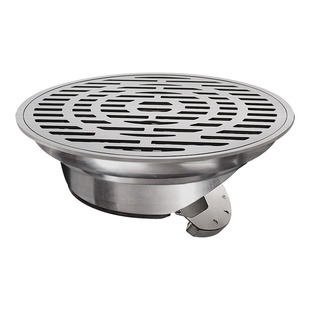 户外花园室外大口径200 160屋顶防堵防臭直排方形圆形大排量地漏