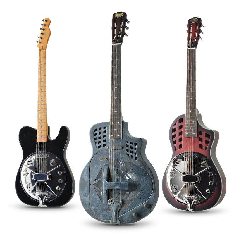 ROYALL丽声吉他resonator guitar布鲁斯共鸣器金属滑棒传音吉他