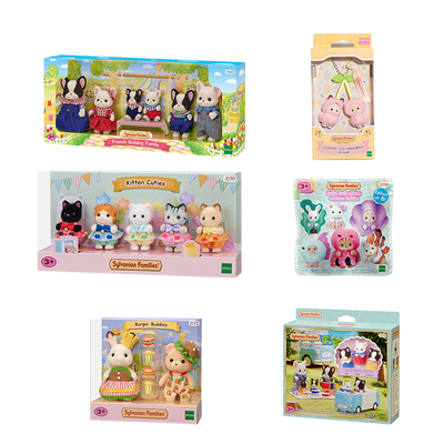 森贝儿家族特别限定女孩过家家儿童玩具玩偶