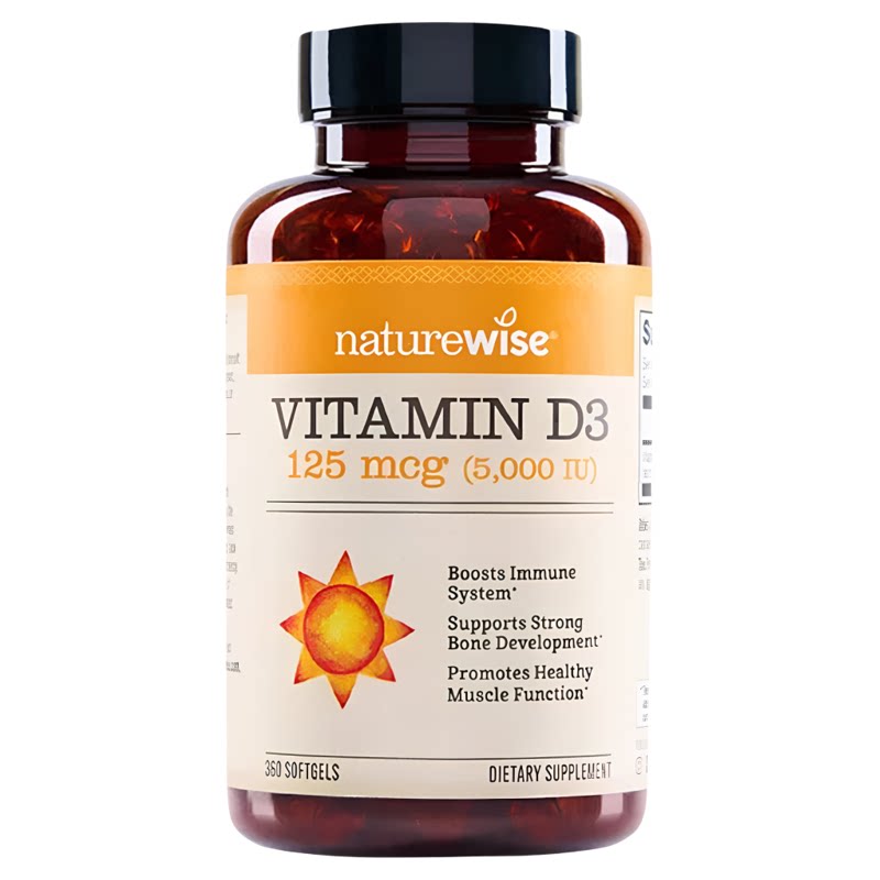 NatureWise维生素D3软胶囊