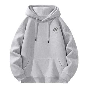 Jeep吉普美式卫衣男款2026新款春季帽衫男宽松大码男装青少年外套