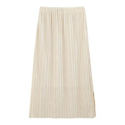 gcrues褶皱肌理半身裙