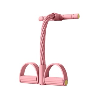 升级8股脚蹬拉力器居家锻炼小燕飞瑜伽腰背瘦身塑形健身运动通用