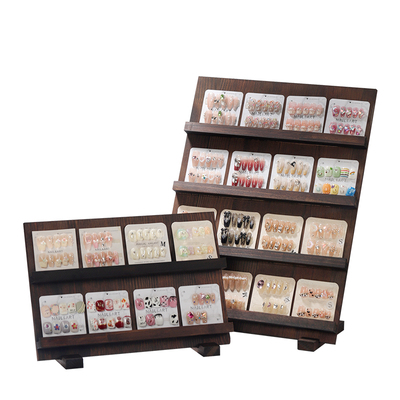 原木材质穿戴甲展示架