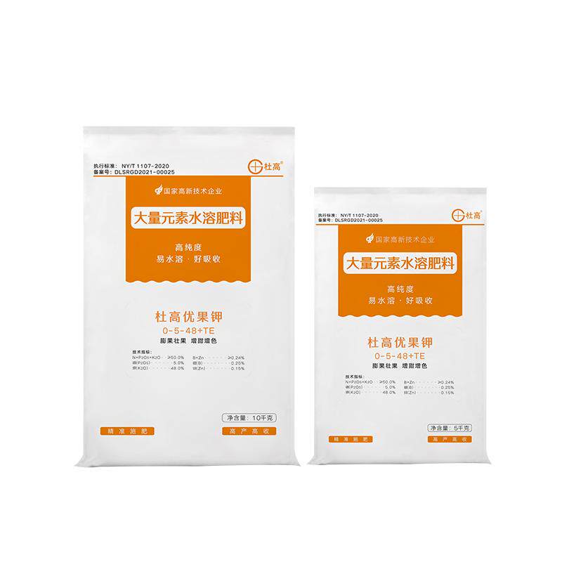 杜高钾肥冲施肥大量元素水溶肥料农用膨果增甜着色草莓西瓜果树肥