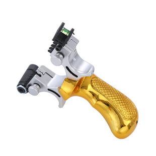 弹弓传奇双丝大撑头树脂无痕手柄激光扁皮筋配件弹弓厂家