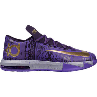 Nike/耐克正品KD 6男子实战训练运动低帮篮球鞋646742-500